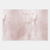 Chic Dusty Lavender Lila Geschenkpapier Set (Vorderseite 2)