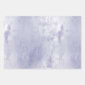 Chic Dusty Lavender Lila Geschenkpapier Set (Vorderseite)