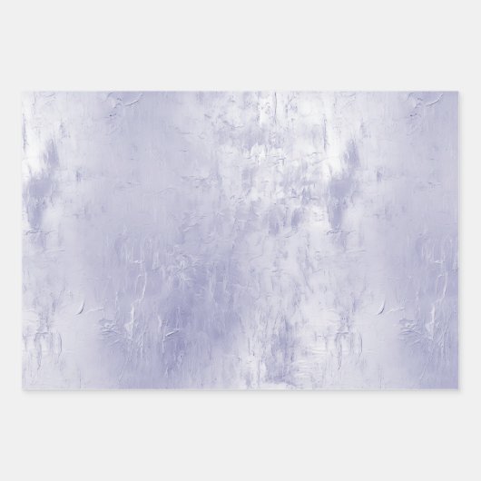 Chic Dusty Lavender Lila Geschenkpapier Set (Vorderseite)