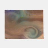 Chic Earthy Strata | Natural Agate Welcome-Ish Fußmatte (Vorderseite)