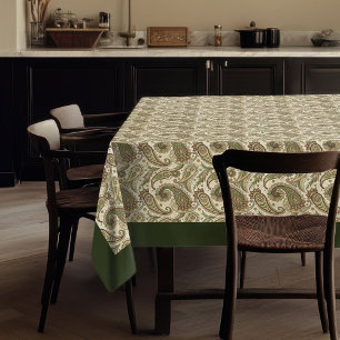 Chic Earthy Swirl Tablecloth Boho Style für die Ma Tischdecke