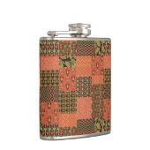 Chic Egyptian Tribal Imitate Patchwork Hip Flask Flachmann (Rechts)