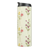 Chic & Einzigartig: personalisiertes Blumendesign Thermosbecher (Nach rechts gedreht)