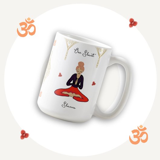 Chic & Einzigartig, Rücksichtsvolle Yoga-Mädchen O Kaffeetasse