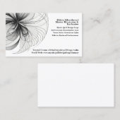 🌈 👩 "Chic Elegance" Berufliche Visitenkarte (Vorne/Hinten)