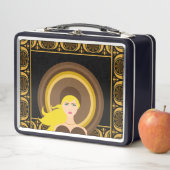 Chic Elegance XO Niedlich Metall Brotdose (Beispiel)