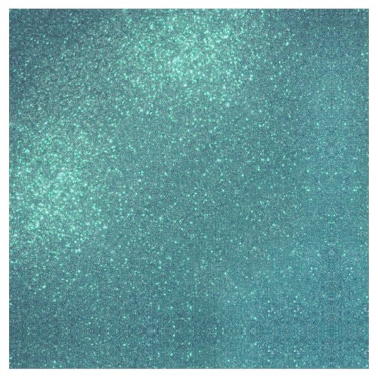 Chic Elegant Aquamarin Blue Funkelnd Glitzer Stoff (Nahaufnahme)