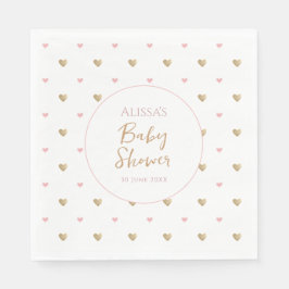 Chic Elegant Baby Shower Serviette