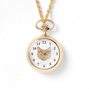 Chic Elegant Cat Mother Day Armbanduhr