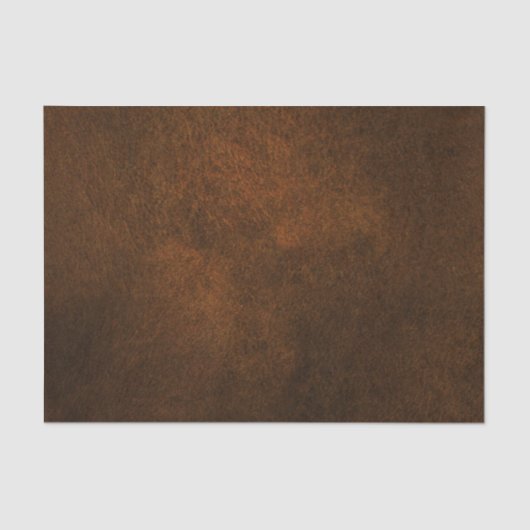 Chic Elegant Dark Brown Textured Seidenpapier (Vorderseite)
