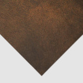 Chic Elegant Dark Brown Textured Seidenpapier (Ausschnitt)