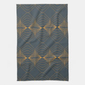 Chic, elegant, einfach geometrisch gegliedert geschirrtuch (Vertikal)