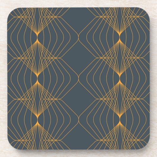 Chic, elegant, einfach geometrisch gegliedert getränkeuntersetzer (Vorderseite)