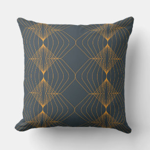Chic, elegant, einfach geometrisch gegliedert kissen