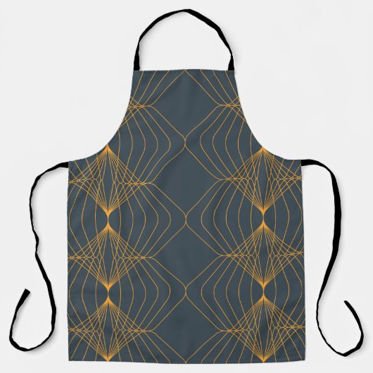 Chic, elegant, einfach geometrisch gegliedert schürze (Vorderseite)
