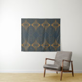 Chic, elegant, einfach geometrisch gegliedert wandteppich (Beispiel (Horizontal))