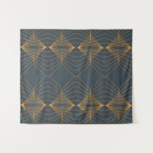 Chic, elegant, einfach geometrisch gegliedert wandteppich (Vorderseite (Horizontal))