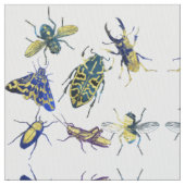 Chic Elegant Entomology Insect Lover Stoff (Nahaufnahme)