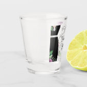 Chic Elegant Fabulous 50. Geburtstag individuell a Schnapsglas (Links)