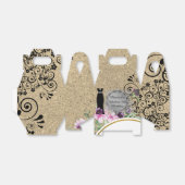 Chic Elegant Fabulous 50th Birthday Geschenkschachtel (Ungefaltet)