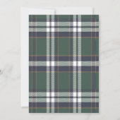 Chic Elegant Fancy Bear R. Lauren theme invitation Einladung (Rückseite)