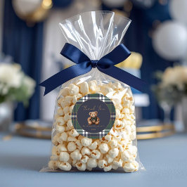 Chic Elegant Fancy Bear Theme sticker