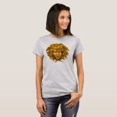 Chic Elegant Gold French Medusa Haute Couture T-Shirt (Vorne ganz)