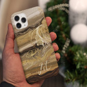 Chic Elegant Marble iPhone Hülle