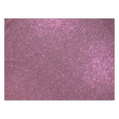 Chic Elegant Plum Lila Funkelnd Glitzer Tischdecke (Vorderseite (Horizontal))