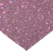 Chic Elegant Plum Lila Funkelnd Glitzer Tischdecke (Schrägansicht)