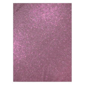 Chic Elegant Plum Lila Funkelnd Glitzer Tischdecke (Vorderseite)