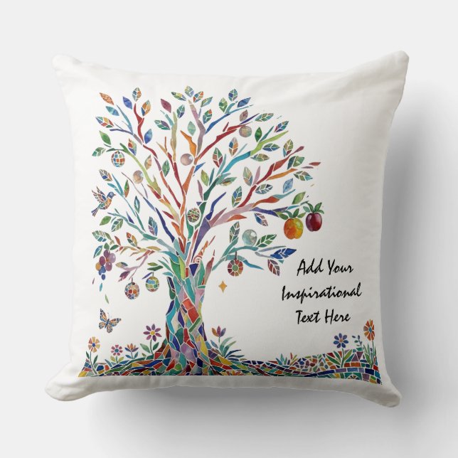  Chic elegant simple modern create your own   Kissen (Vorderseite)