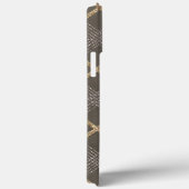 Chic Elegant Stilvolle Raute Tartan Kariertes Must Case-Mate iPhone Hülle (Rückseite / Rechts)