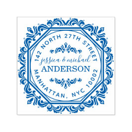 Chic Elegant Stilvolle Verheiratete Couple Rücksen Permastempel