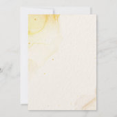 Chic Elegante Champagne Gold Herzogtum Party (Rückseite)