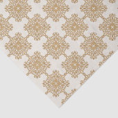 Chic Elegante Gold Barock Seidenpapier (Ausschnitt)