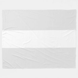 Chic Elegante Nahtlose Weiße Streifen Fleecedecke