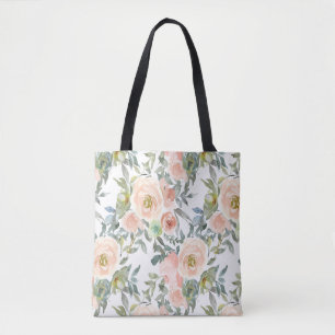 Chic Elegante Rose, Motivierend Botschaft Tasche