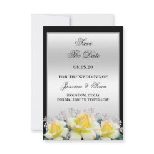 Chic Elegante Rose Silver Wedding