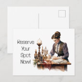 Chic Elegante Unternehmen Postkarte (Vorne/Hinten)