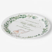 Chic Elephant Greenerity Gender Neutral Baby Dusch Pappteller (Schrägansicht)