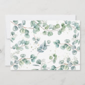 Chic Elephant Greenerity Virtual Baby Shower by Ma Einladung (Rückseite)