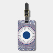 Chic Energetic Eye Design: Ein mesmerisierendes Mu Gepäckanhänger (Vorderseite vertikal)