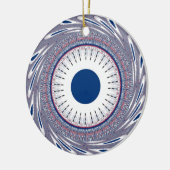 Chic Energetic Eye Design: Ein mesmerisierendes Mu Keramikornament (Links)