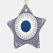 Chic Energetic Eye Design: Ein mesmerisierendes Mu Keramikornament (Links)