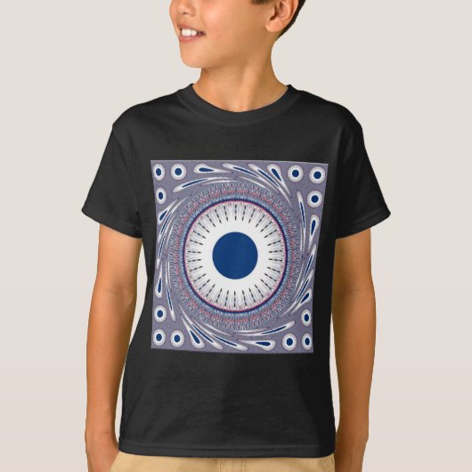 Chic Energetic Eye Design: Ein mesmerisierendes Mu T-Shirt (Vorderseite)
