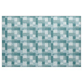 Chic Ethnic Imitats Patchwork Pattern, Aquamarin u Stoff (Yard (91,4 cm))