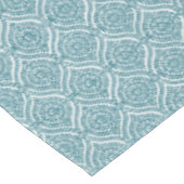 Chic Ethnic Ogee Muster Aquamarin Tischdecke (Schrägansicht)