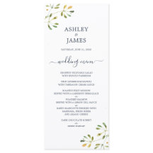 Chic Eucalyptus Foliage Dark Blue White Wedding