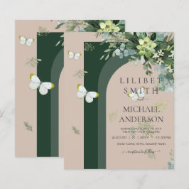 Chic Eukalyptus Greenerity Blätter Emerald Wedding